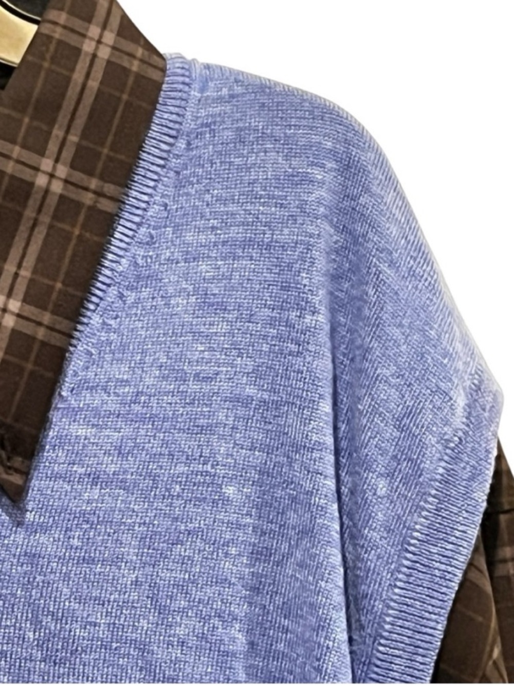 BROOKS BROTHERS Merino Wool V-Neck Sweater Vest - Picture 9 of 13
